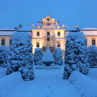 Vánoční zámek Jemniště 