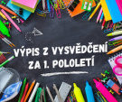 Výpis z vysvědčení 1