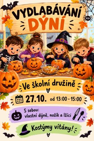 Vydlabávání dýní 27.10.2026